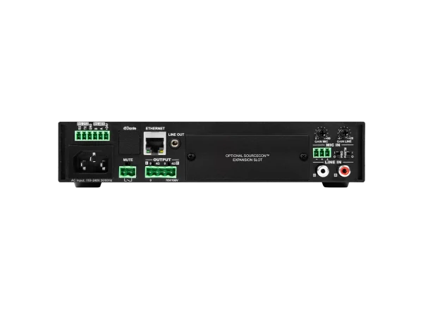 MFA208 Solution audio tout-en-un - 2 x 40 W à 4 Ohm - 80 W à 70/100 V – Image 3