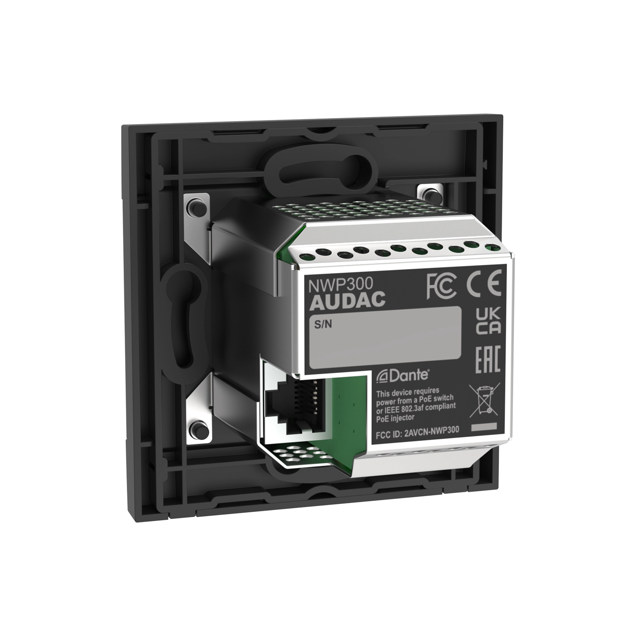 NWP300 Panneau d'entrée réseau - BT + jack 3,5 mm (4 canaux) – Image 3