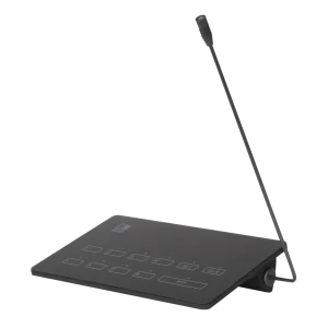 MPX88 Microphone de radiomessagerie SurfaceTouch™ 8 zones