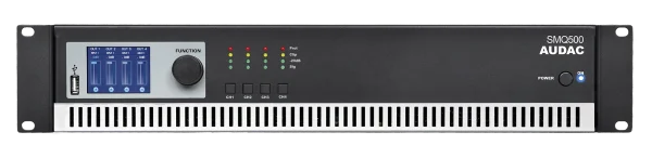 SMQ500 Amplificateur de puissance WaveDynamics™ à quatre canaux 4 x 500 W