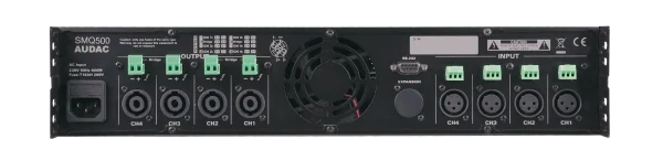 SMQ500 Amplificateur de puissance WaveDynamics™ à quatre canaux 4 x 500 W – Image 2